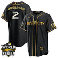MLB Youth’s Houston Space City Gold 2022 World Series Jersey