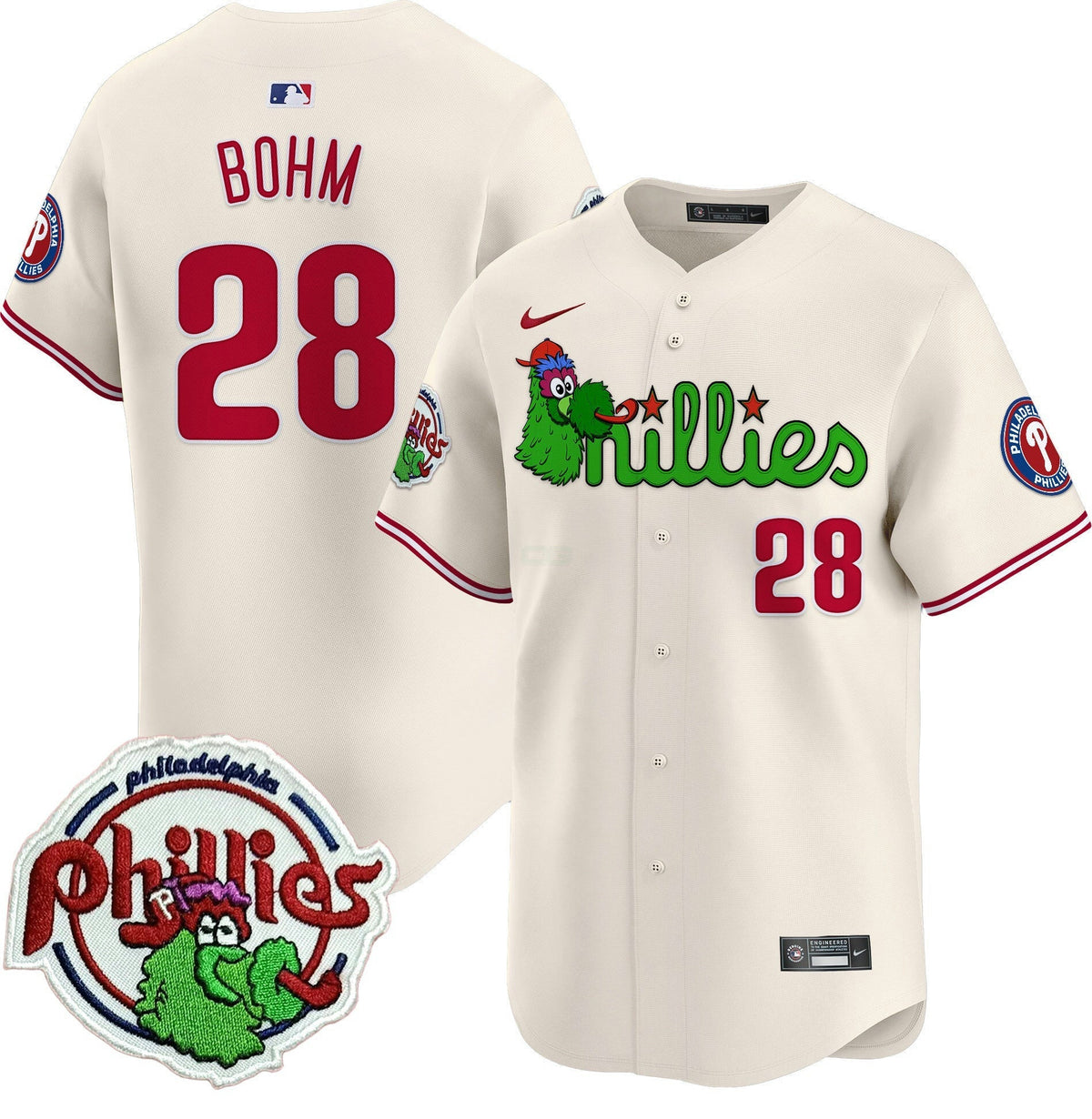 MLB Youth’s Phanatic Patch Vapor Premier Limited Jersey V3