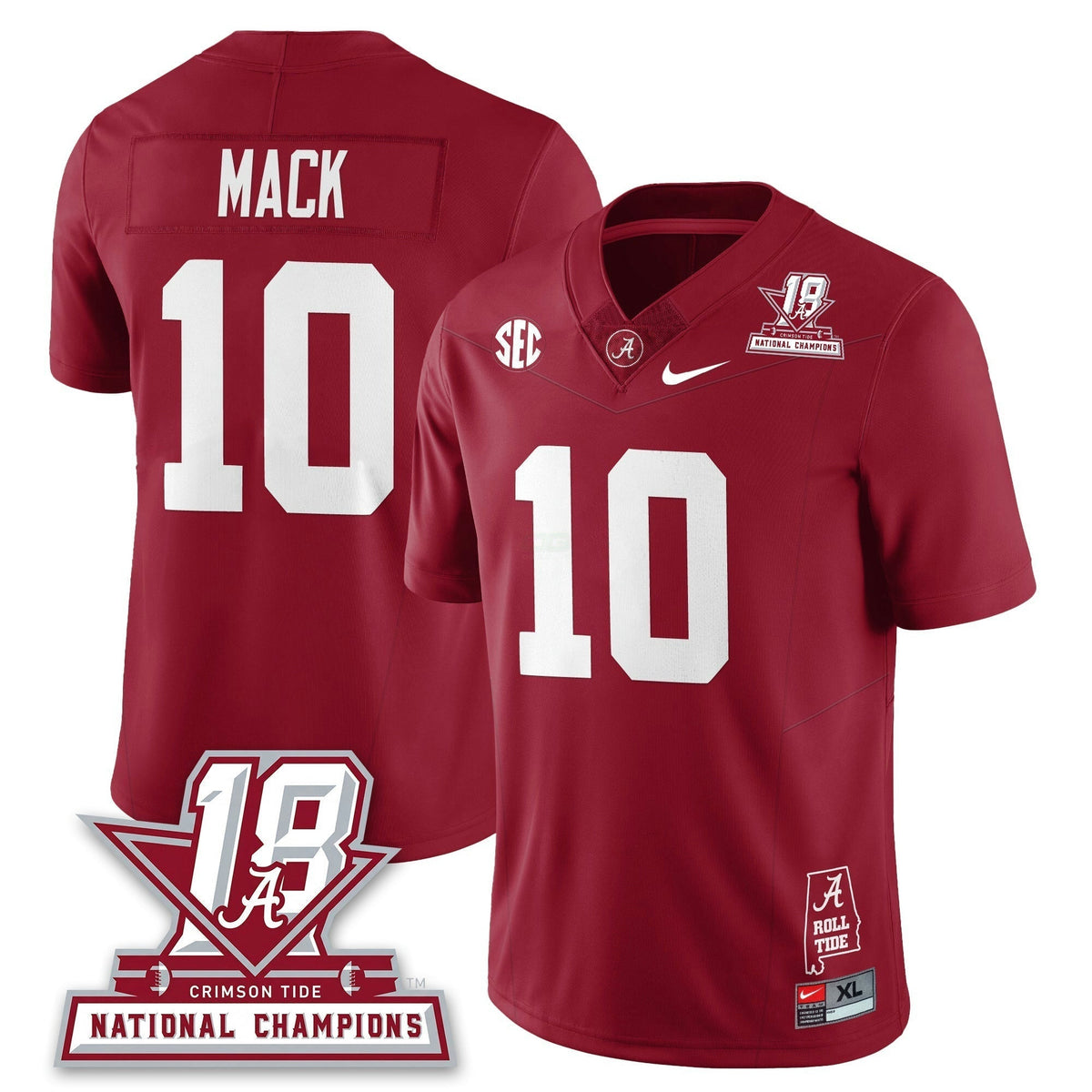 NCAA 18x-Time National Champions Vapor Limited Jersey