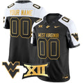 NCAA West Virginia Mountaineers 2024 Gold Vapor Limited Jersey - Custom