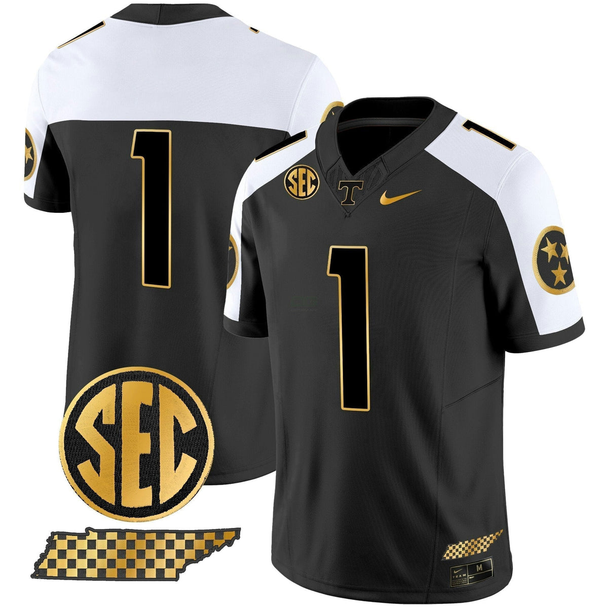 NCAA 2024 Gold Vapor Limited Jersey V2