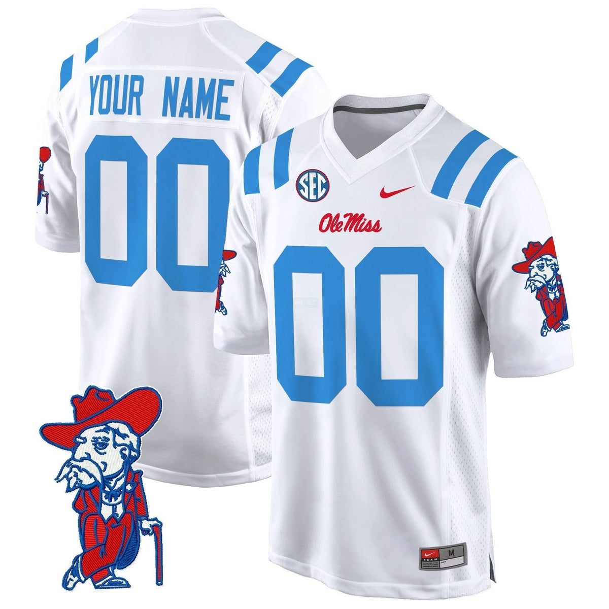 NCAA Ole Miss Rebels 2024 Game Jersey - Custom