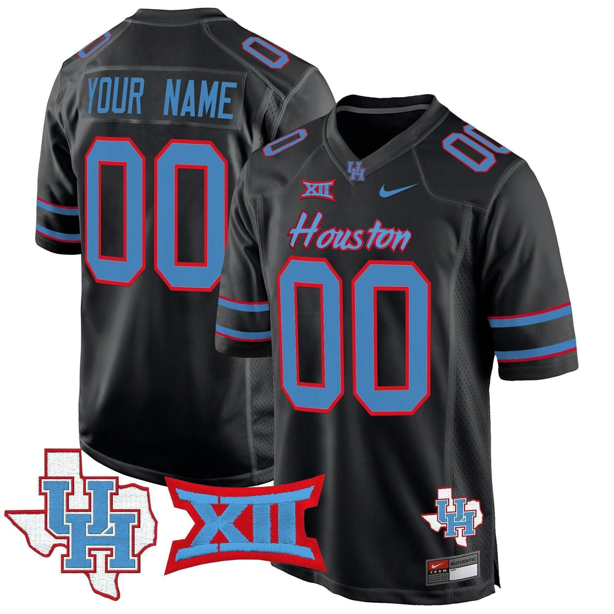 NCAA Houston Cougars 2024 Game Jersey - Custom