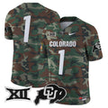 NCAA Colorado Buffaloes 2024 Military Vapor Limited Jersey