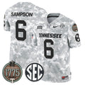 NCAA Tennessee Volunteers 2024 Salute to Service Establishment Year Patch Vapor Limited Jersey