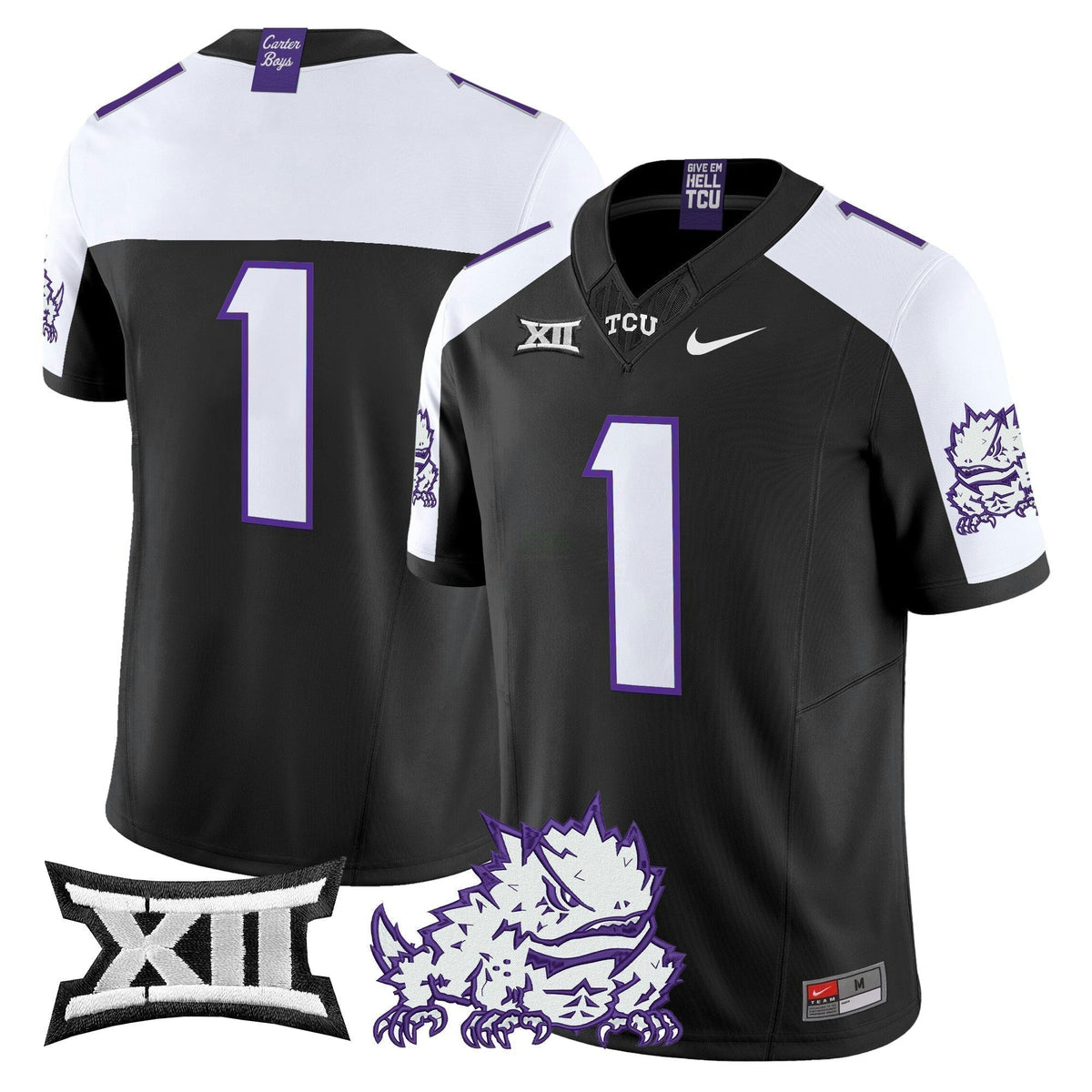 NCAA TCU Horned Frogs 2024 Vapor Limited Jersey