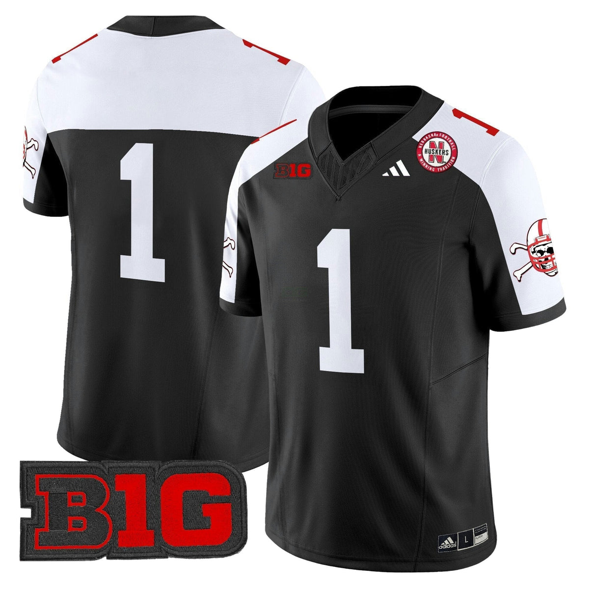 NCAA Nebraska Cornhuskers 2024 Vapor Limited Jersey V2