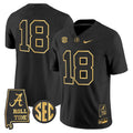 NCAA 2025 Gold Vapor Limited Jersey - Alabama Map
