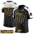 NCAA Delaware Blue Hens 2025 Gold Vapor Limited Jersey - Custom