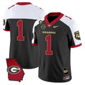 NCAA 2025 Georgia Map & Vince Dooley Patch Vapor Limited Jersey