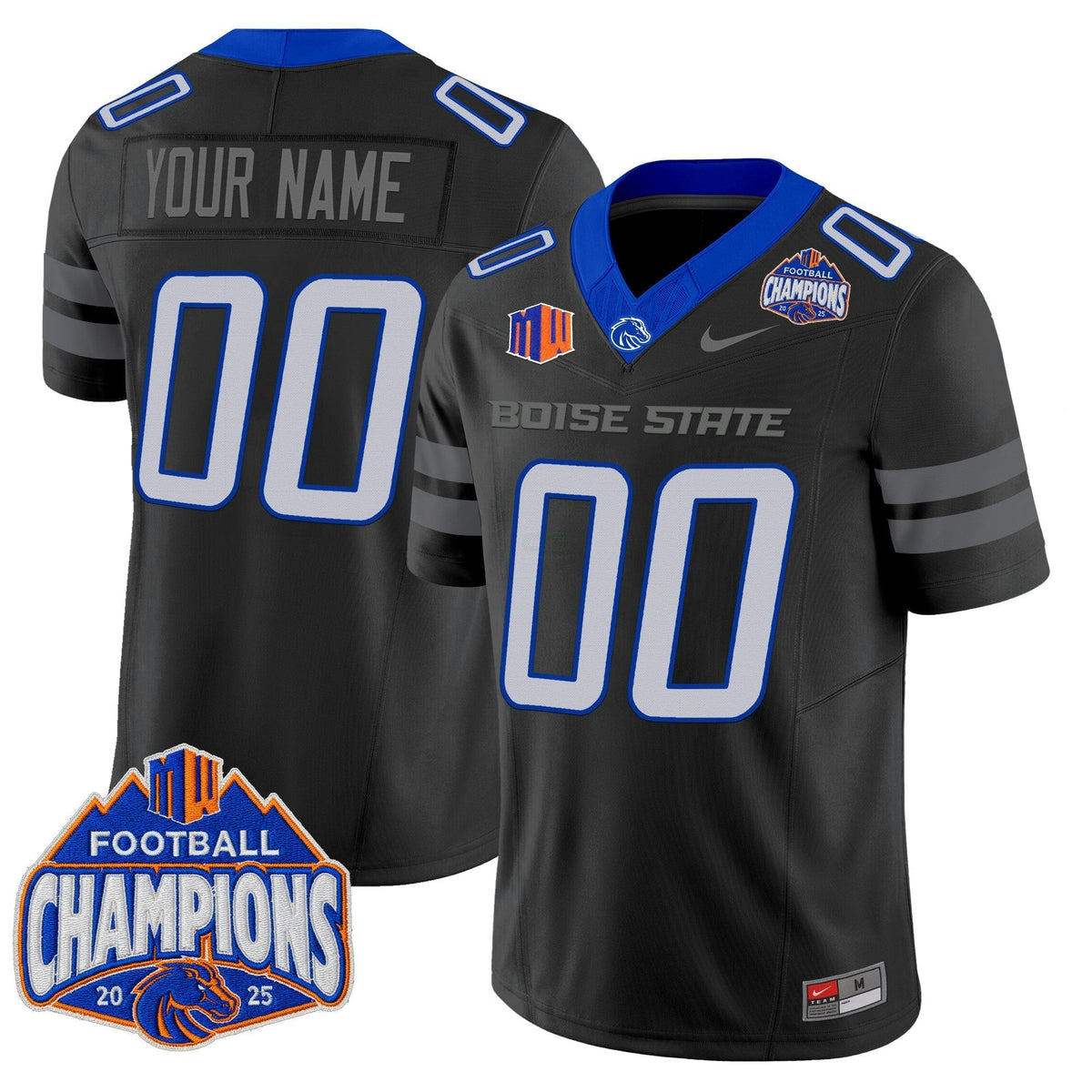 NCAA 2025 Mountain West Football Champions Vapor Limited Jersey - Custom