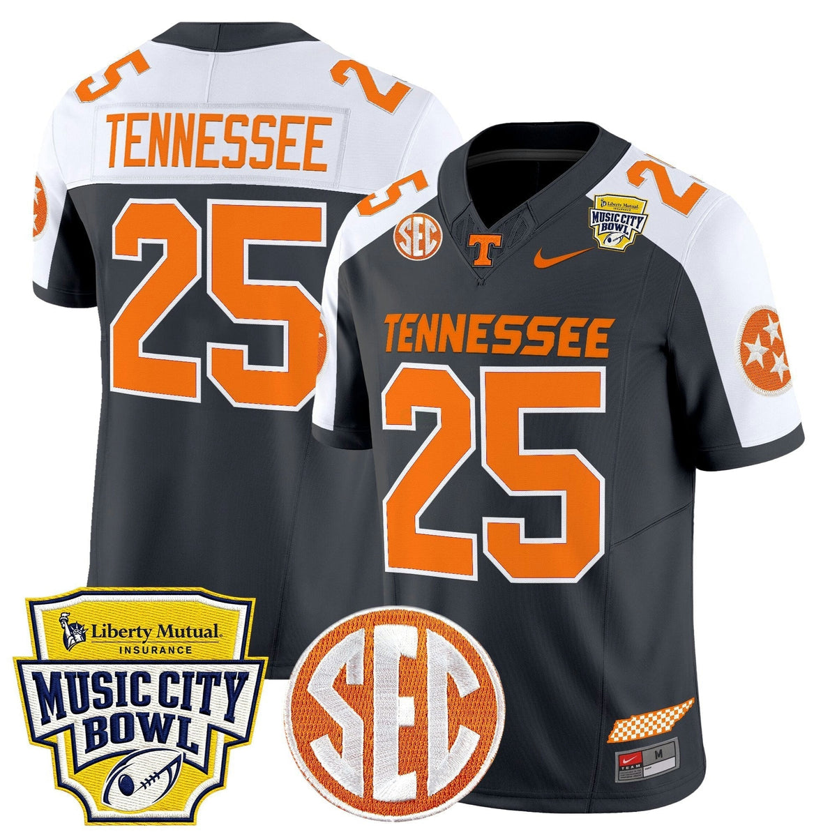 NCAA 2025 Music City Bowl Vapor Limited Jersey N1