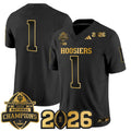 NCAA 2025 National Champions & 2026 College Football Playoff Final Patch Gold Vapor Limited Jersey