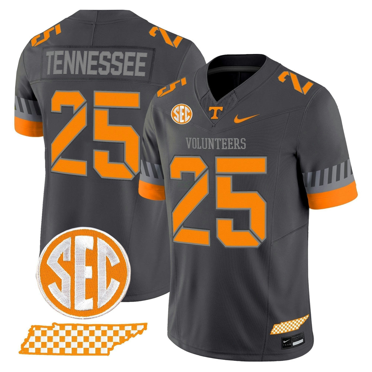 NCAA 2025 'Smokey Grey Series' Vapor Limited Jersey V2