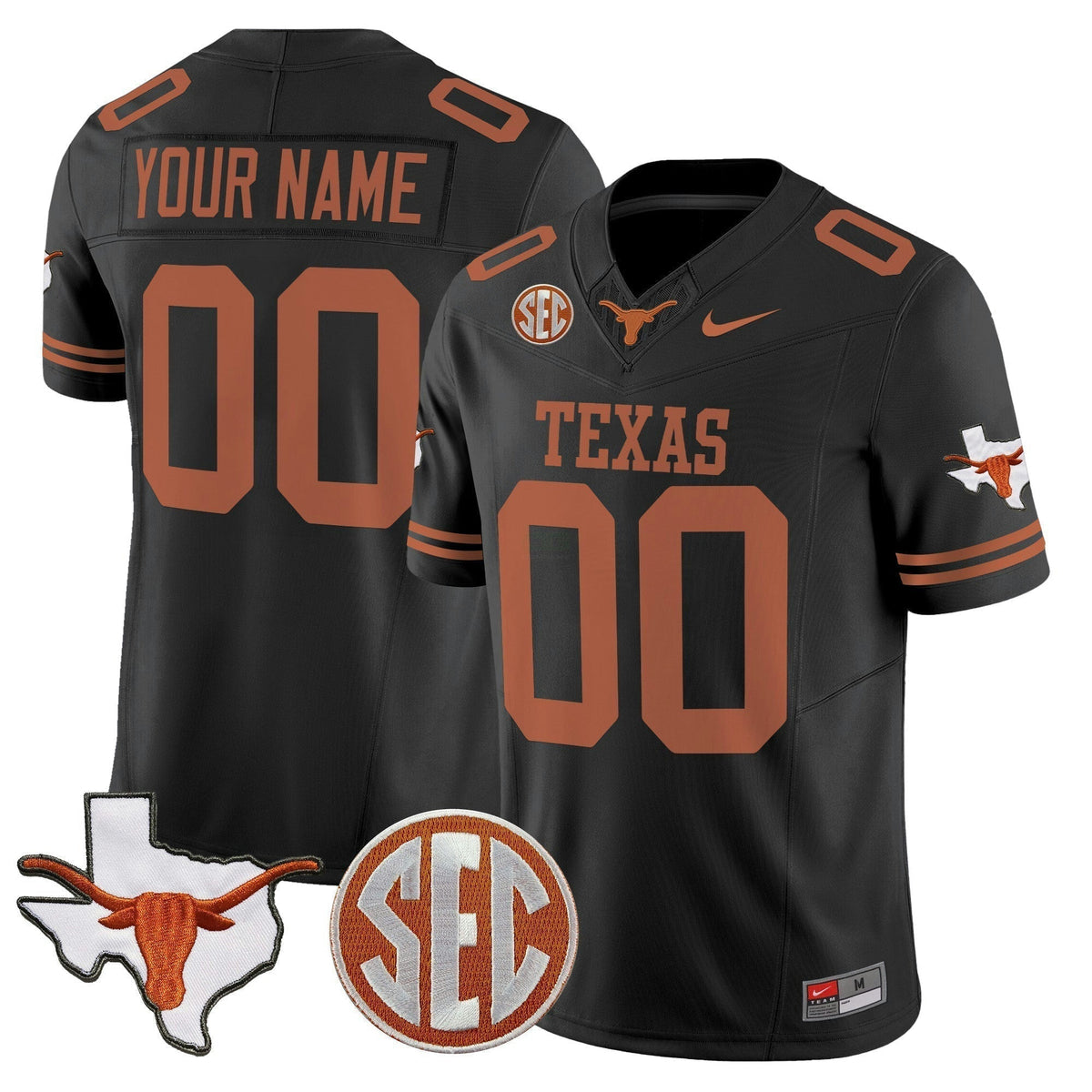 NCAA 2025 State Map & SEC Patch Vapor Limited Jersey - Custom