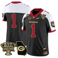 NCAA 2025 Sugar Bowl & Georgia Map Patch Vapor Limited Jersey N2