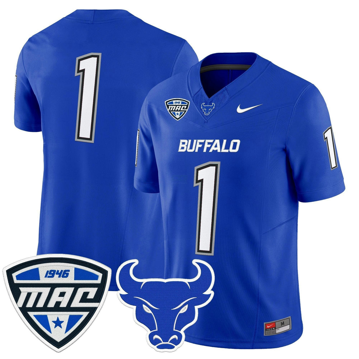 NCAA Buffalo Bulls 2025 Vapor Limited Jersey