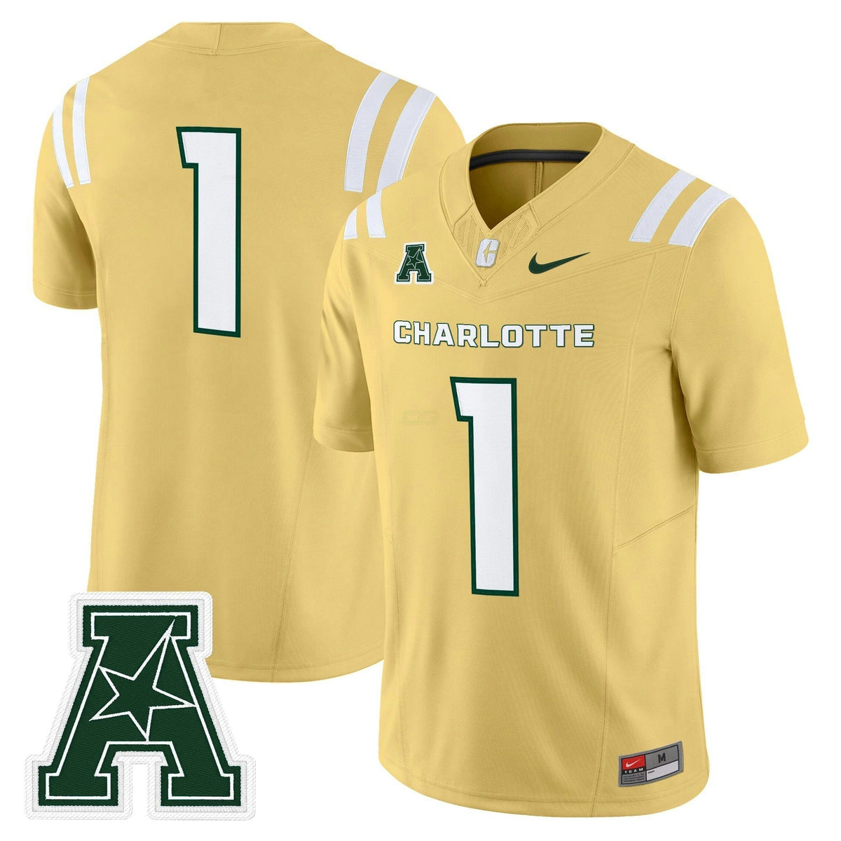 NCAA Charlotte 49ers 2025 Vapor Limited Jersey