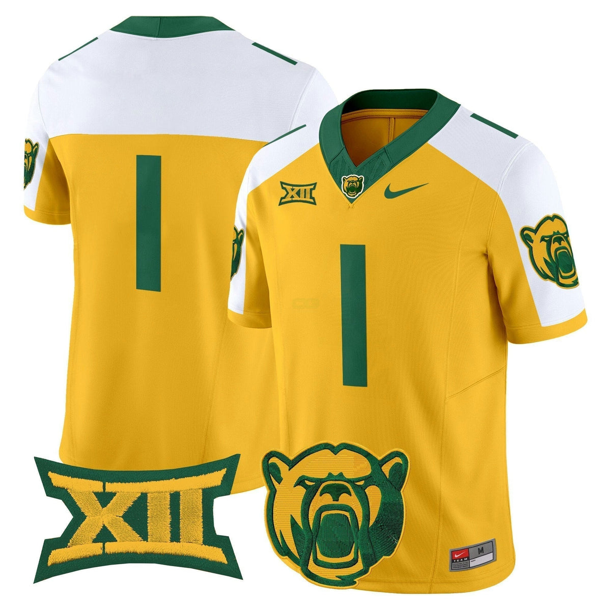 NCAA Baylor Bears 2025 Vapor Limited Jersey