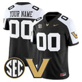 NCAA Vanderbilt Commodores 2025 Vapor Limited Jersey - Custom