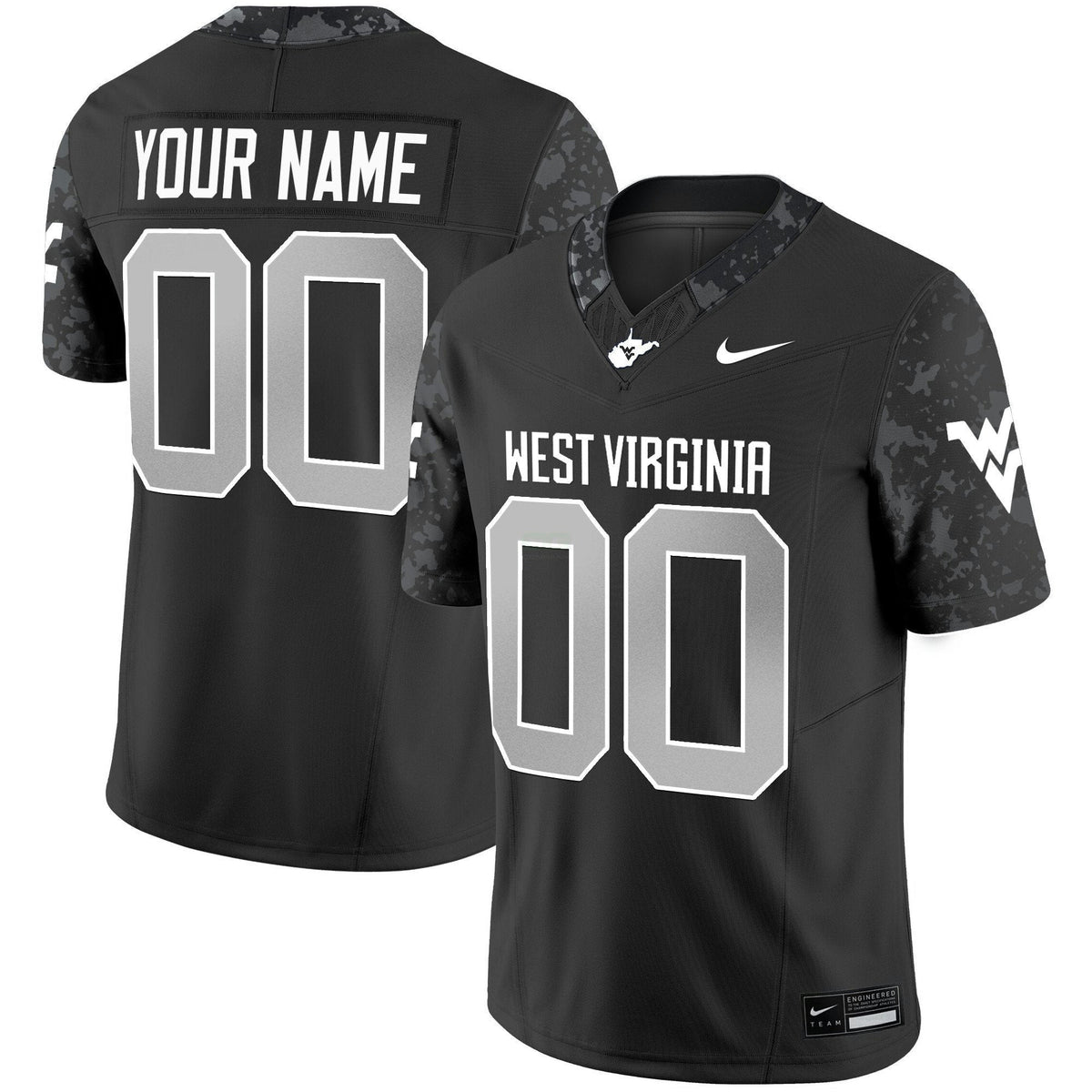 NCAA West Virginia Mountaineers 2025 Vapor Limited Jersey - Custom