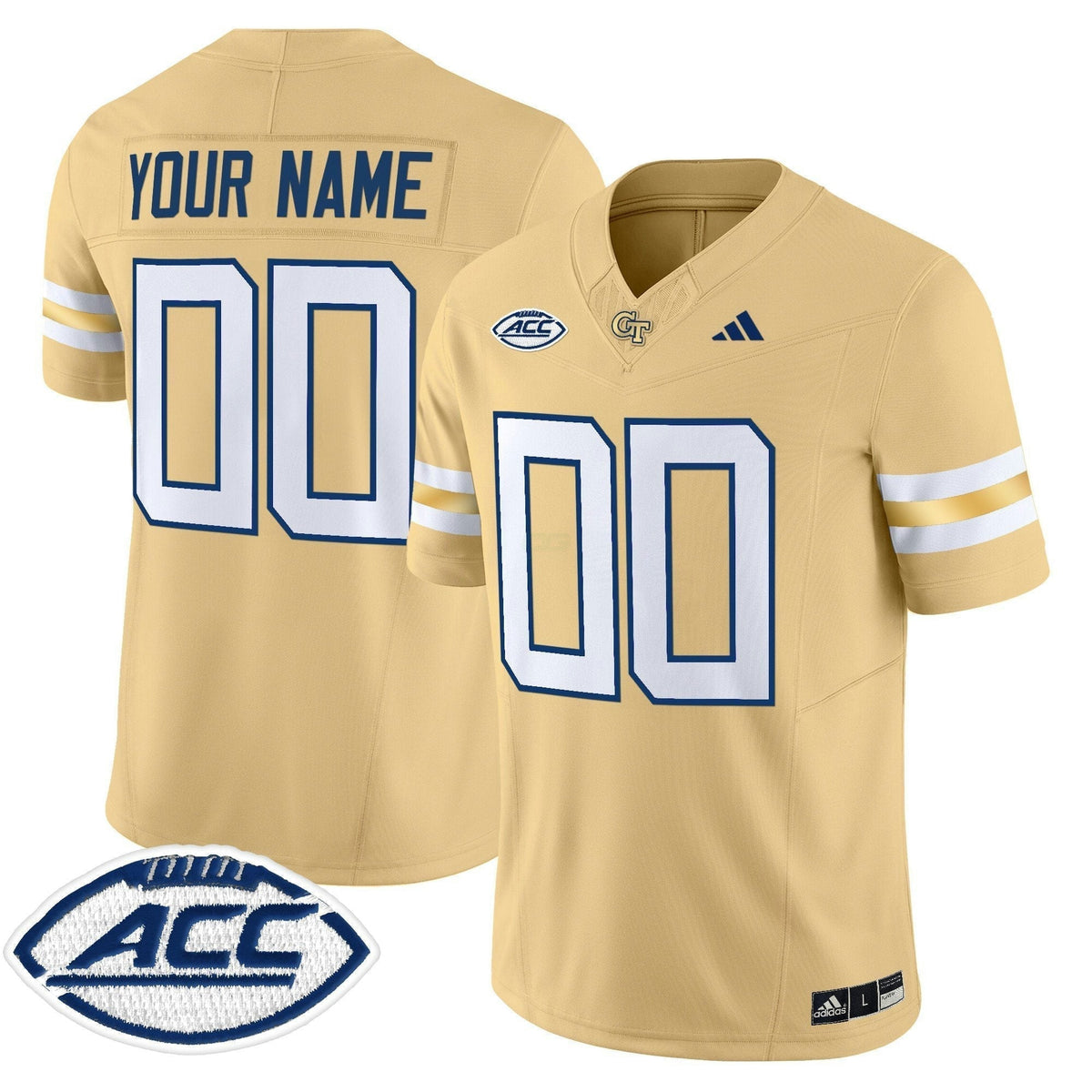 NCAA Georgia Tech Yellow Jackets 2025 Vapor Limited Jersey - Custom