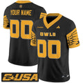 NCAA Kennesaw State Owls 2025 Vapor Limited Jersey - Custom