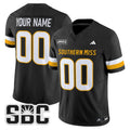 NCAA Southern Miss Golden Eagles 2025 Vapor Limited Jersey - Custom