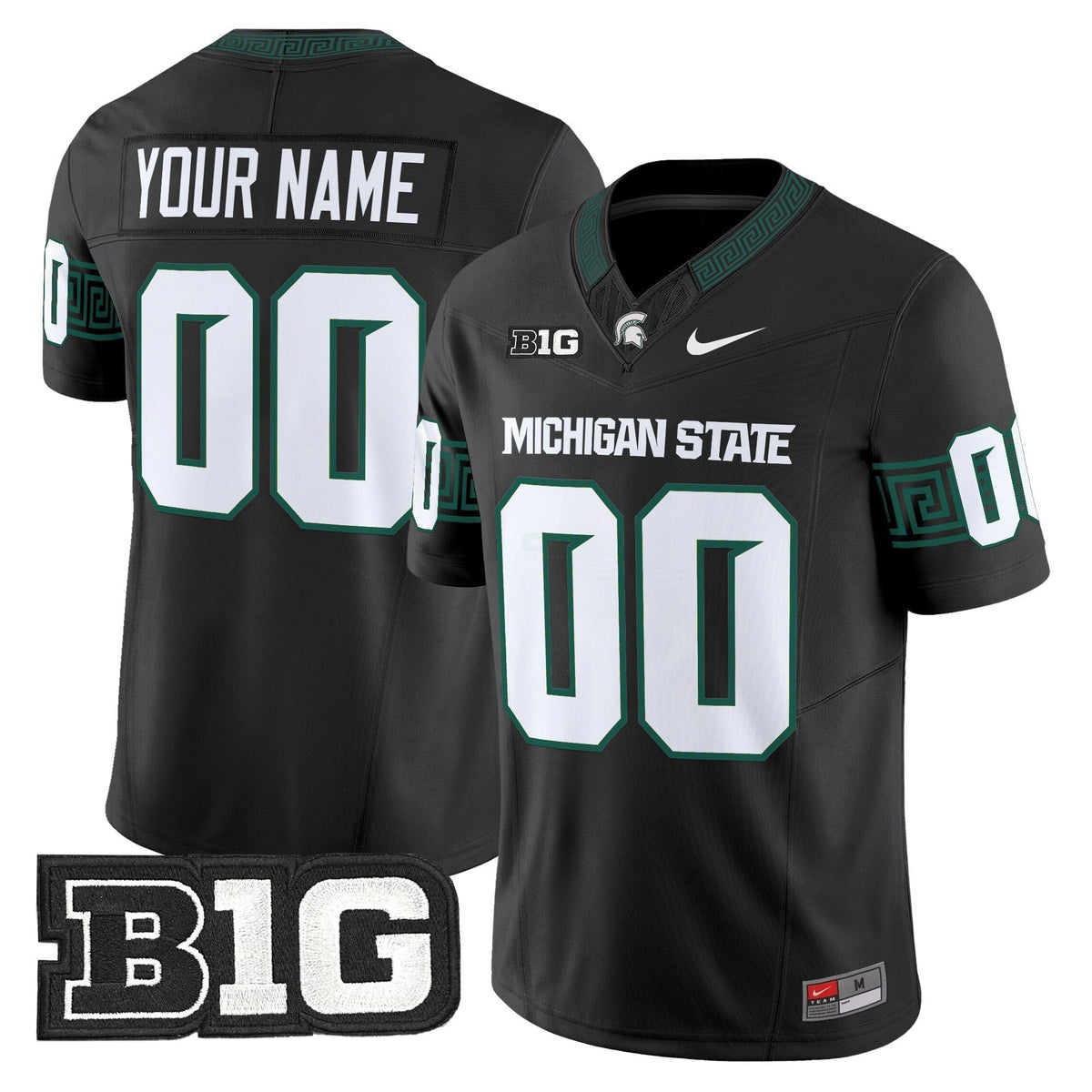 NCAA Michigan State Spartans 2025 Vapor Limited Jersey - Custom