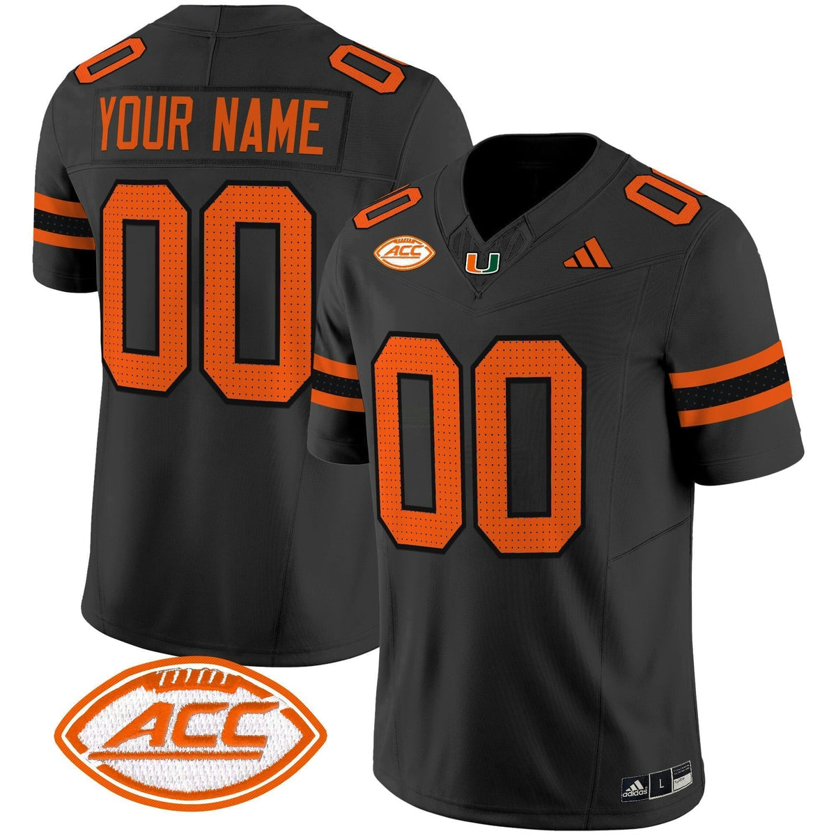 NCAA Miami Hurricanes 2025 Vapor Limited Jersey - Custom