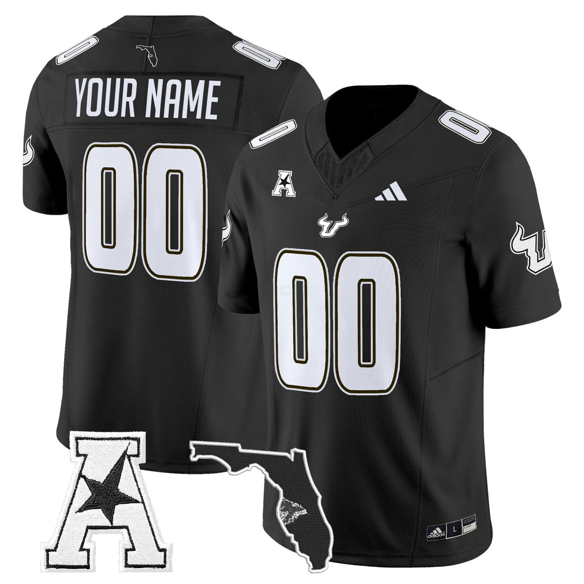 NCAA South Florida Bulls 2025 Vapor Limited Jersey - Custom