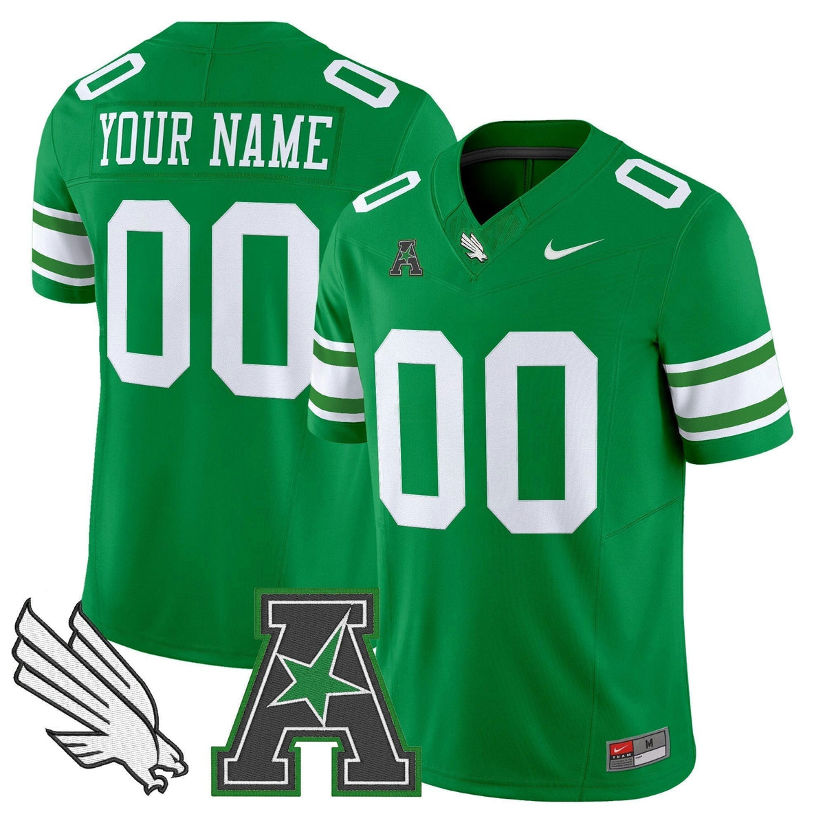 NCAA North Texas Mean Green 2025 Vapor Limited Jersey - Custom