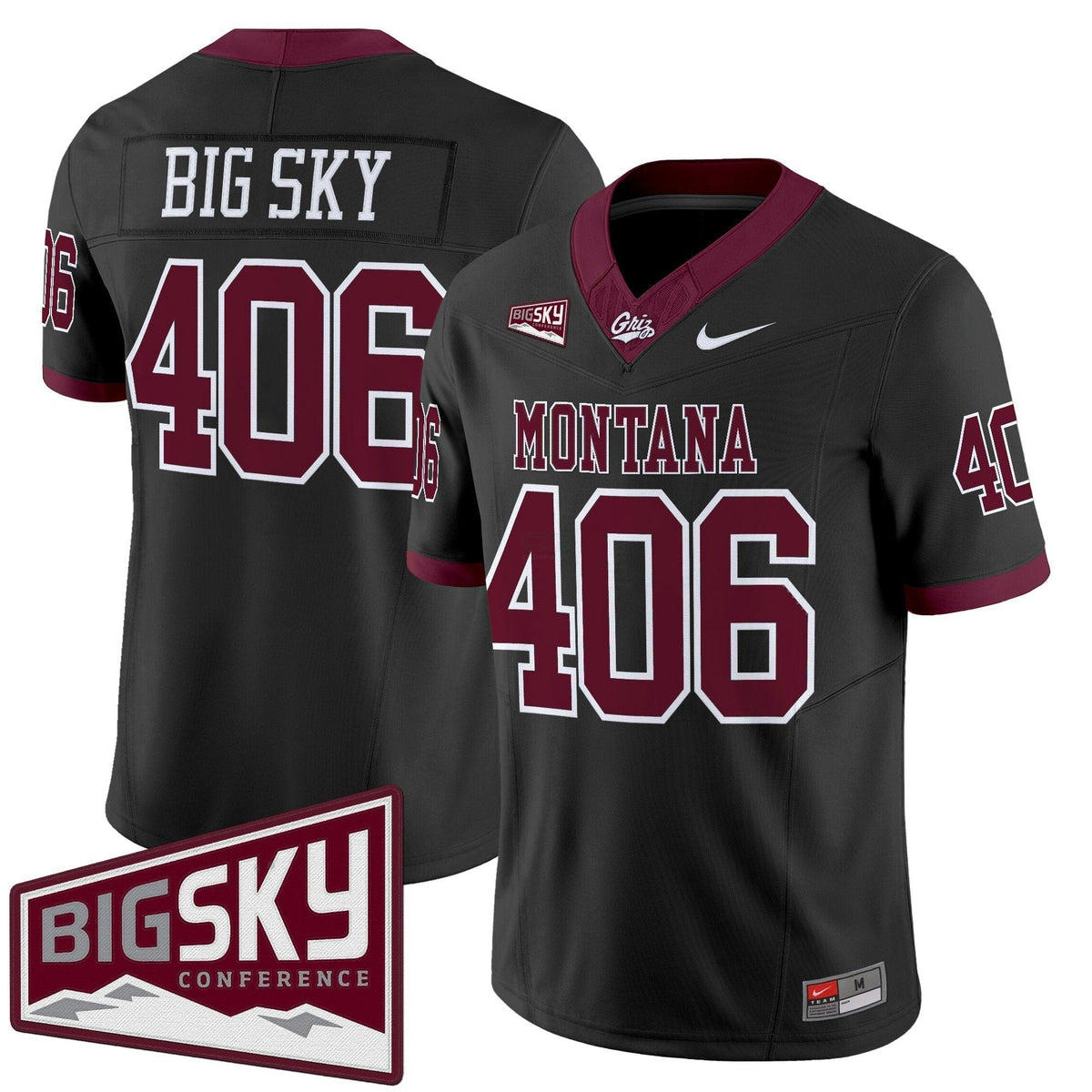 NCAA Montana Grizzlies 2025 Vapor Limited Jersey