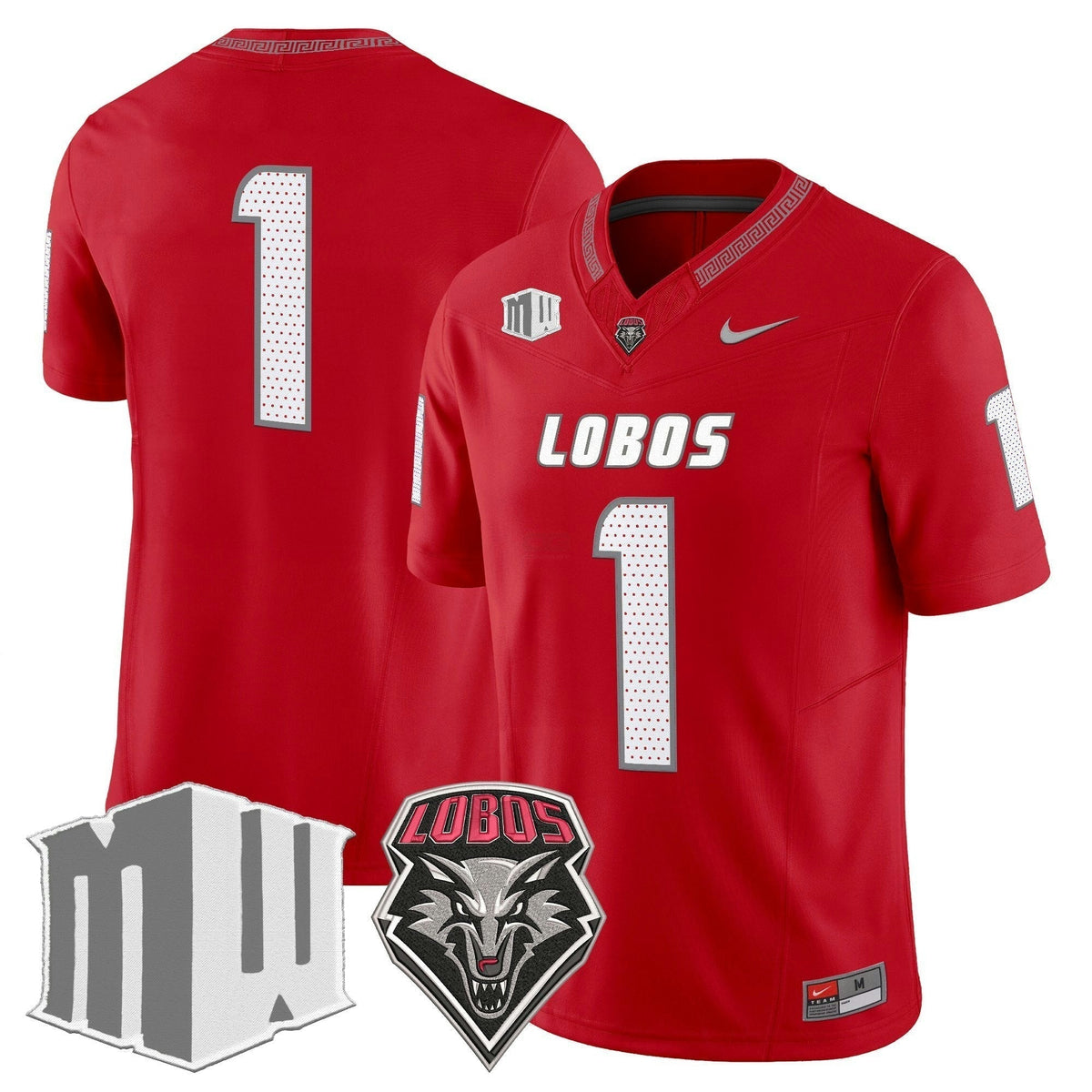 NCAA New Mexico Lobos 2025 Vapor Limited Jersey