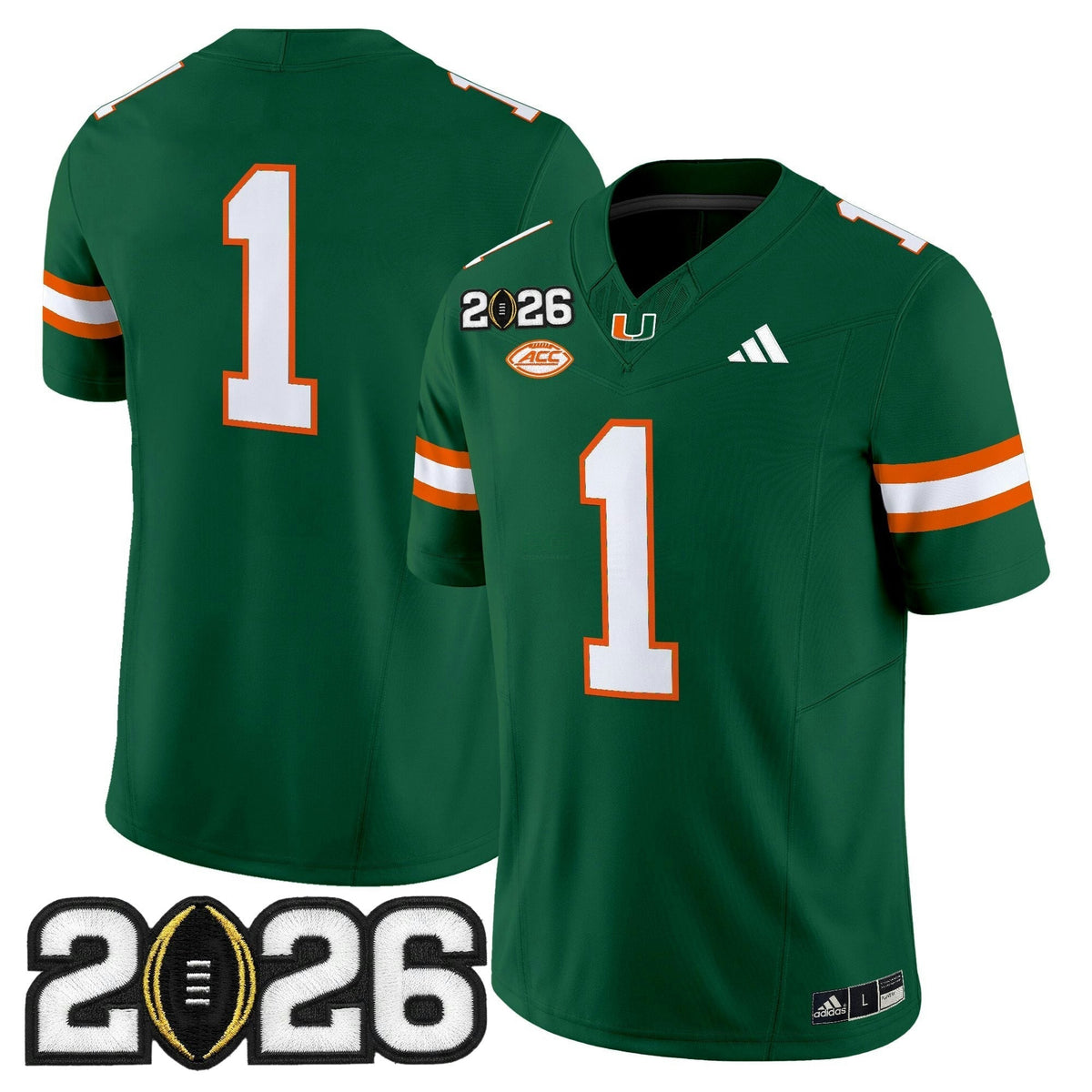 NCAA 2026 College Football Playoff Final Patch Vapor Limited Jersey