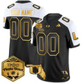 NCAA 2026 The Fiesta Bowl & Florida Patch Gold Vapor Limited Jersey - Custom