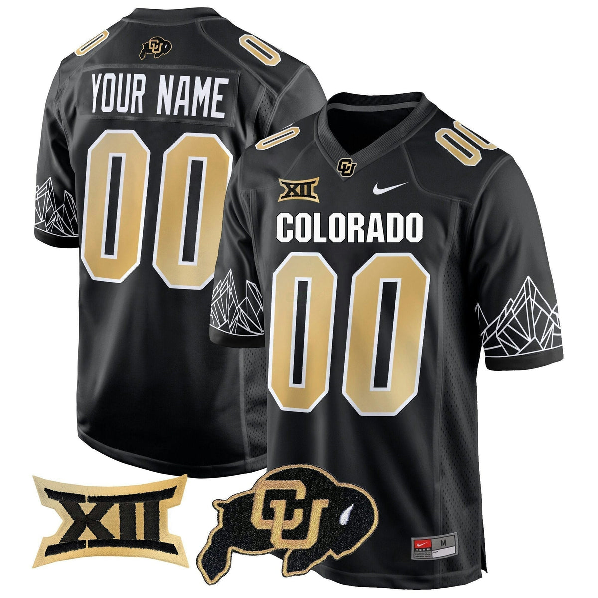 NCAA Big 12 XII Patch Game Jersey - Custom