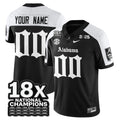 NCAA Custom 18x-Time National Champions Gothic Vapor Limited Jersey