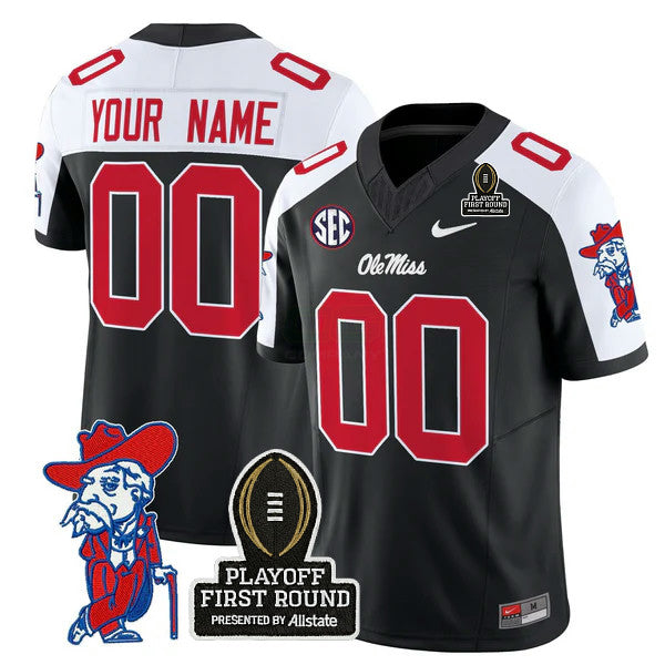 NCAA Custom 2025 Playoff First Round Vapor Limited Jersey