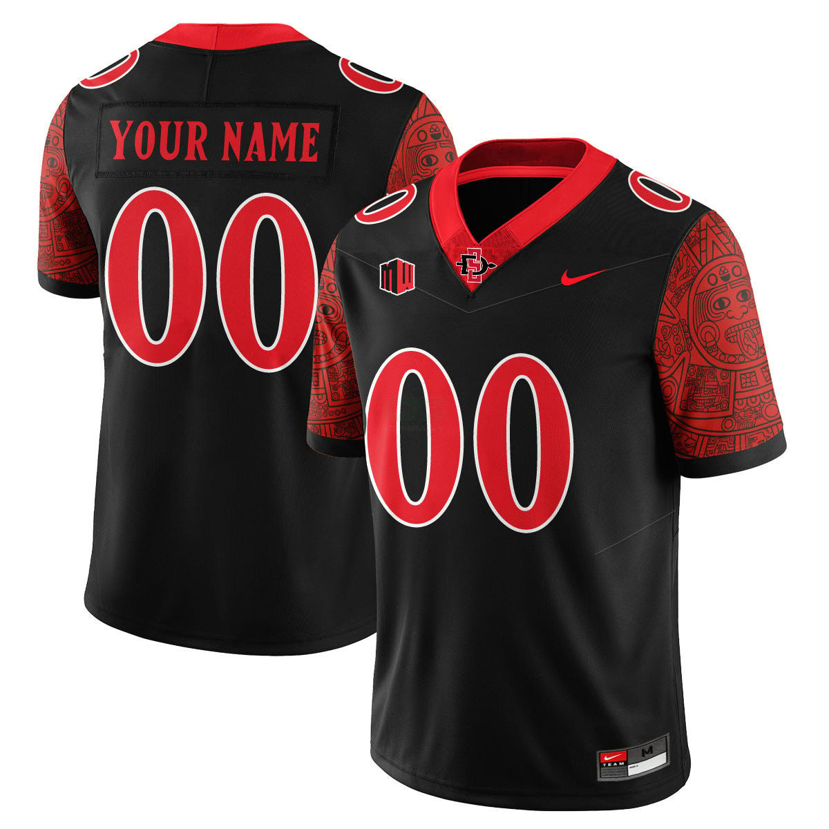 NCAA San Diego State Aztecs Custom Football 2025 Limited Jersey