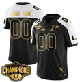 NCAA Custom Football Vapor Limited Gold Jersey - Fiesta Bowl Champions