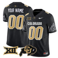 NCAA Custom Name/Gender Vapor Limited Jersey V3 - Big 12 XII Patch