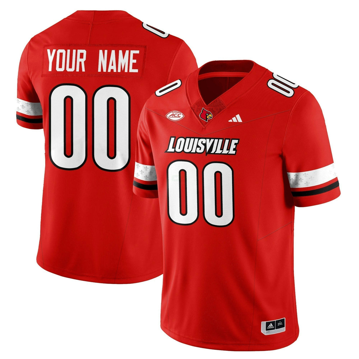 NCAA Louisville Cardinals Football 2025 Vapor Limited Jersey - Custom