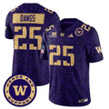 Jersey NCAA Washington Huskies Football Honor and Support Uniform