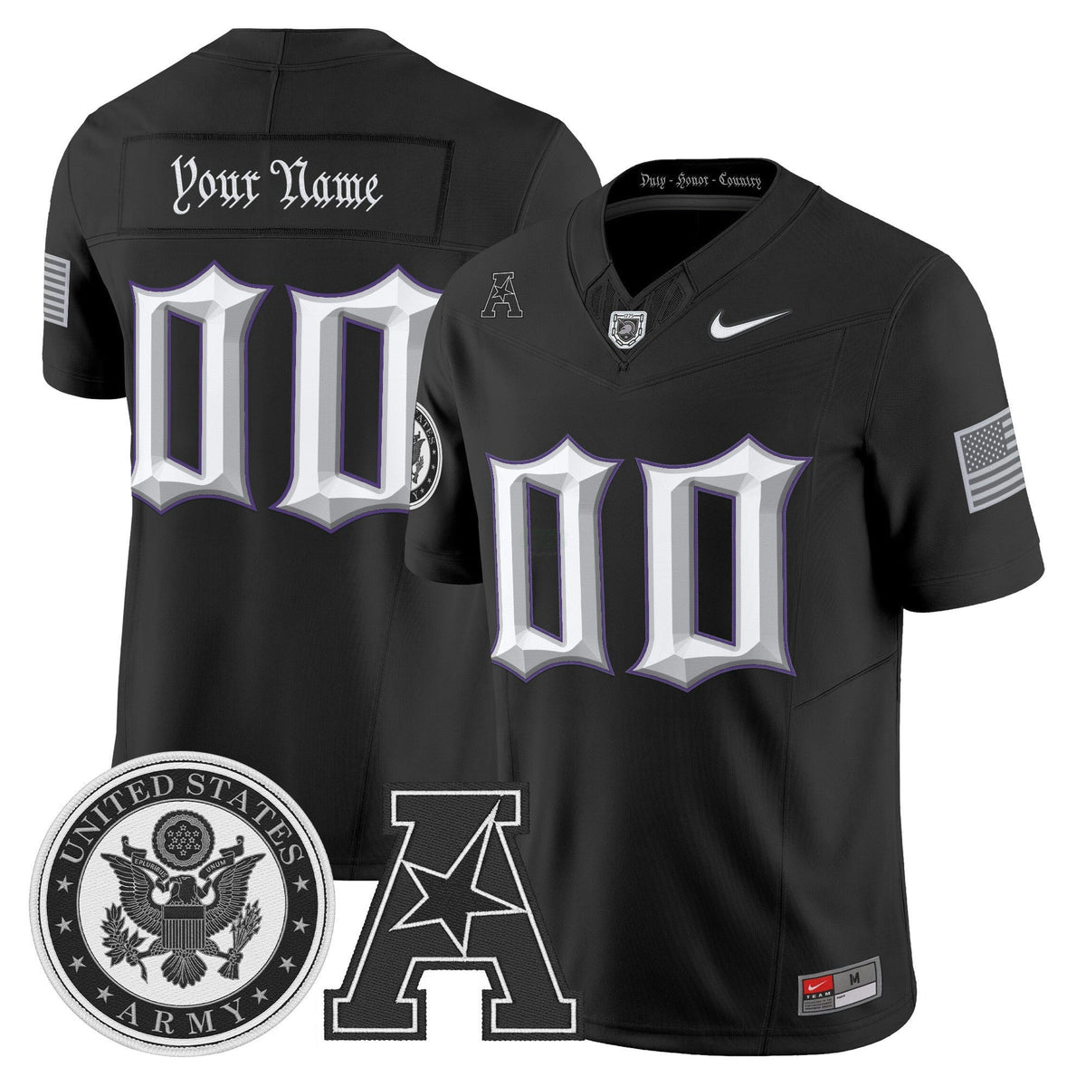 NCAA Honoring 250 Years Of Service And Sacrifice Vapor Limited Jersey - Custom