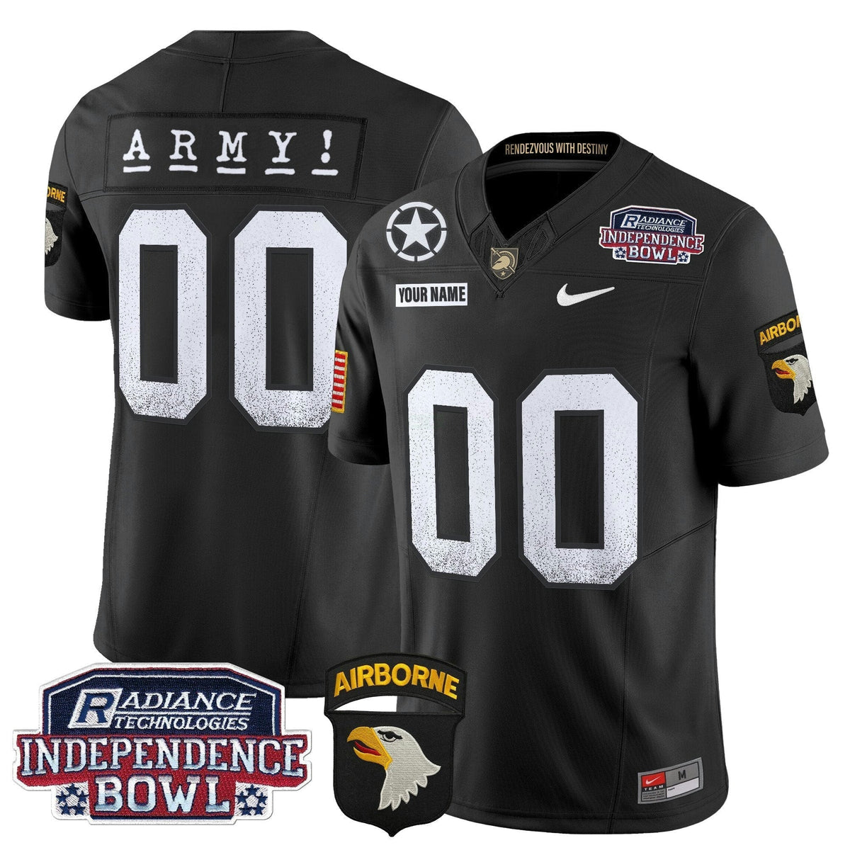 NCAA Independence Bowl Patch 2024 Vapor Limited Jersey - Custom