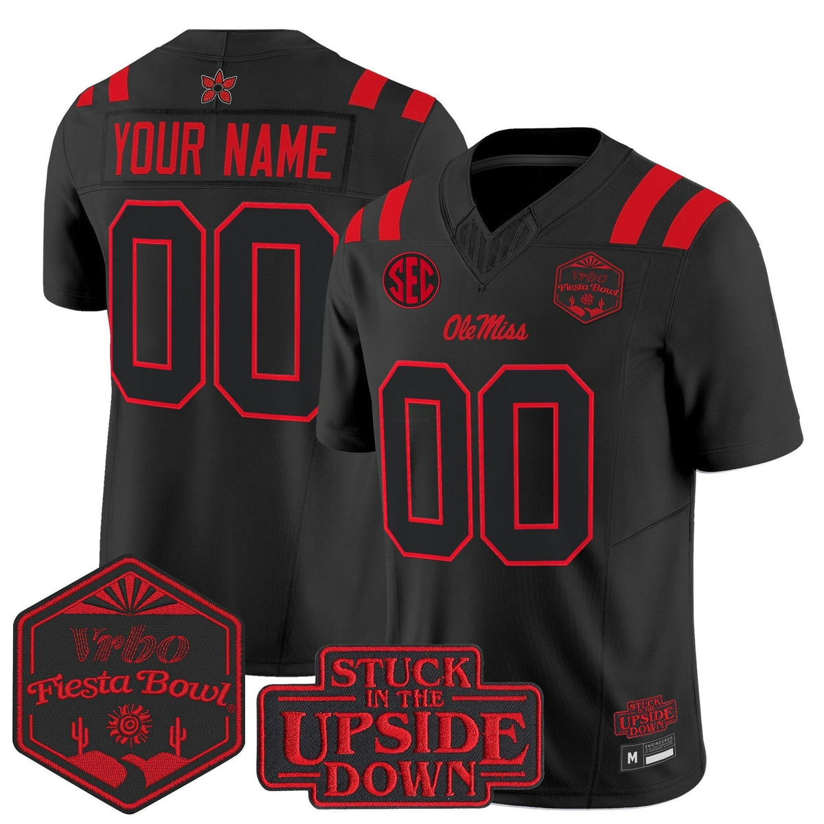 NCAA 'Stranger Things Edition' Vapor Limited Jersey - 2026 The Fiesta Bowl - Custom