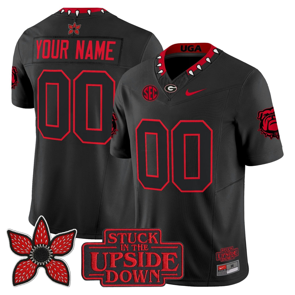 NCAA 'Stranger Things Edition' Vapor Limited Jersey N1 - Custom