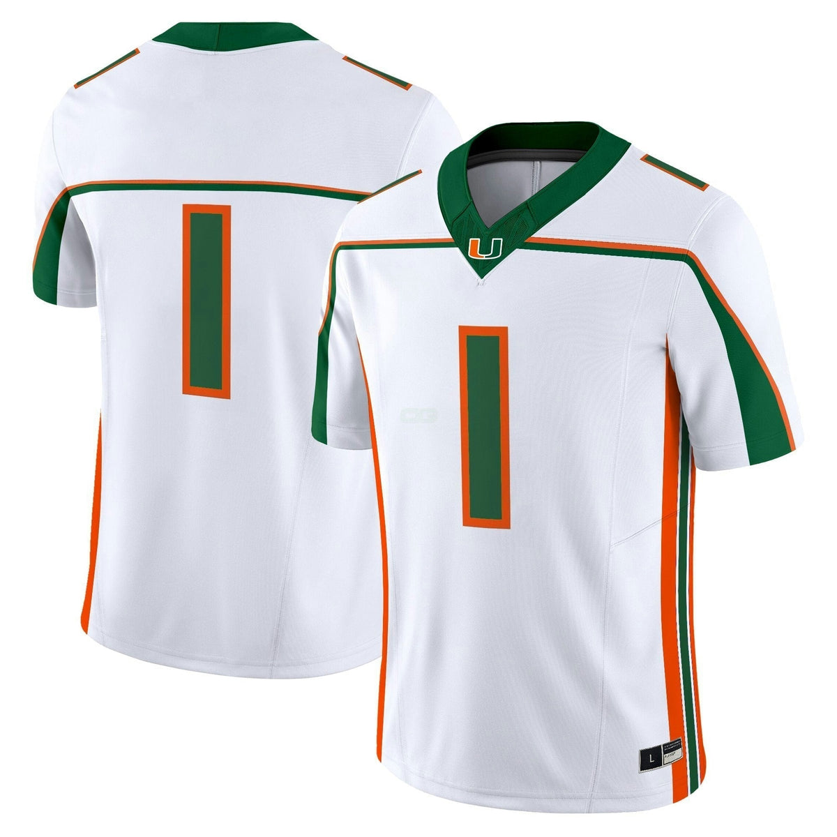 NCAA Miami Hurricanes Throwback Vapor Limited Jersey