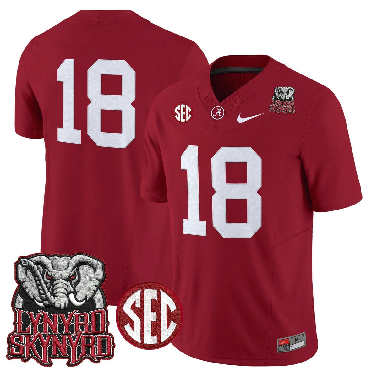 NCAA x Lynyrd Skynyrd Vapor Limited Jersey - Alabama Map